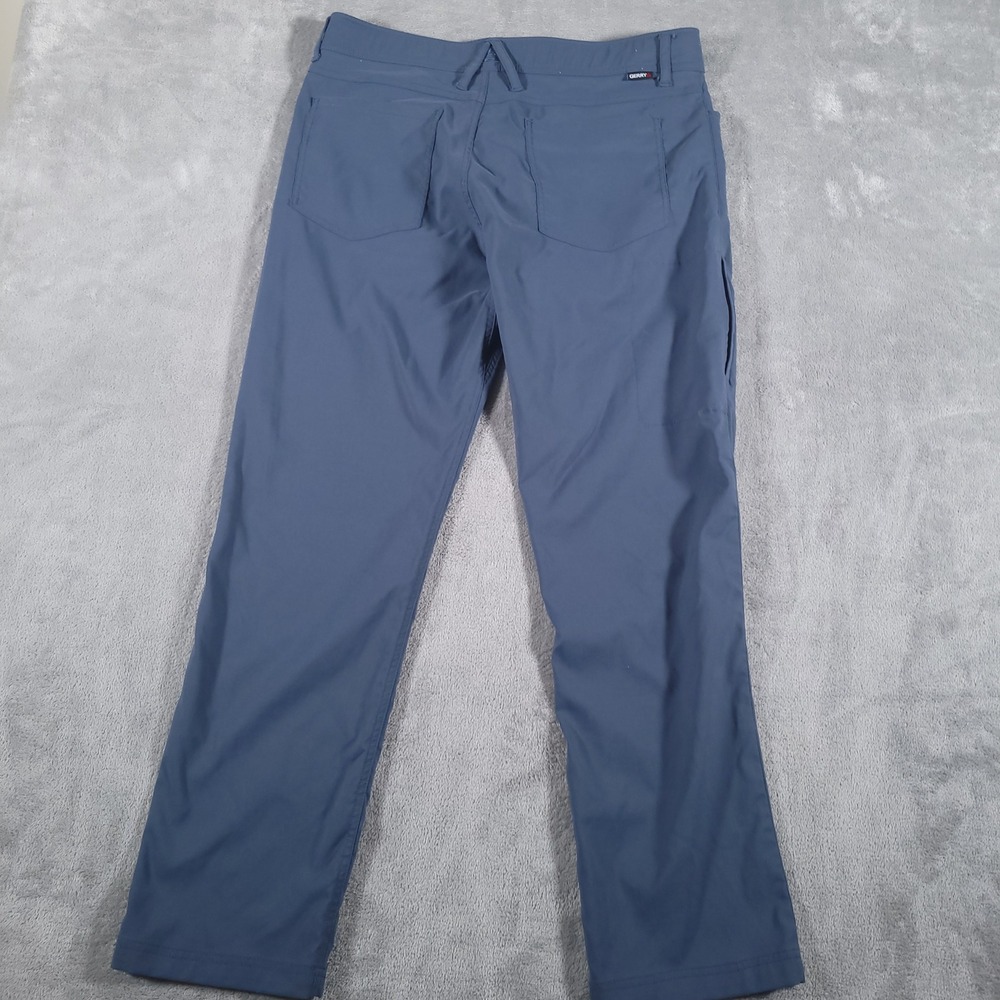 Gerry Pants Mens 34x30 Blue Stretch Nylon Venture Commuter Utility Performance - Picture 7 of 8